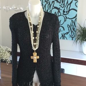 Chanel Ribbon Cardigan